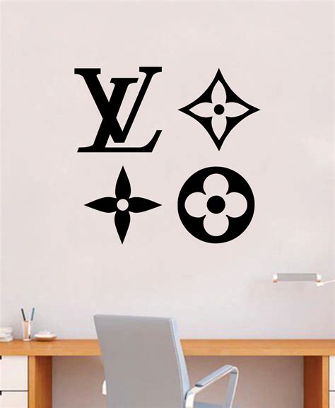 louis vuitton muur sticker|Louis Vuitton Stickers .